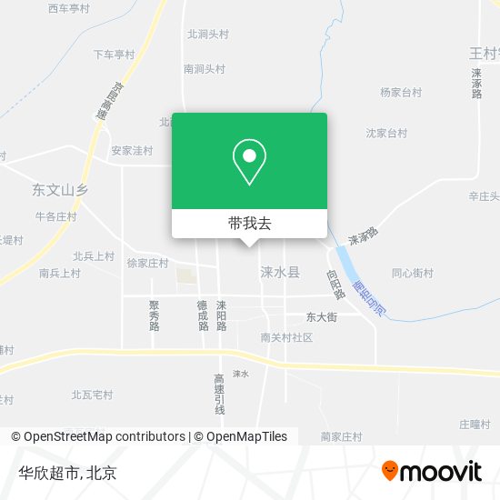 华欣超市地图