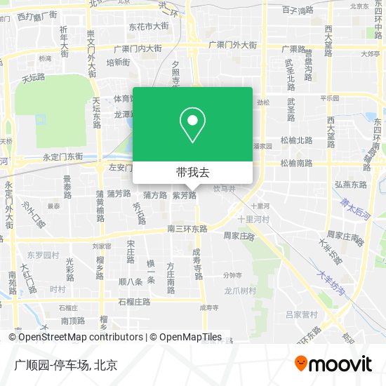 广顺园-停车场地图