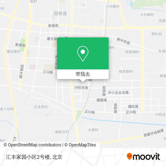 汇丰家园小区2号楼地图