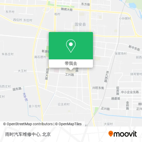 雨时汽车维修中心地图