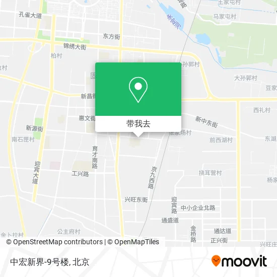 中宏新界-9号楼地图