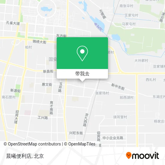 晨曦便利店地图
