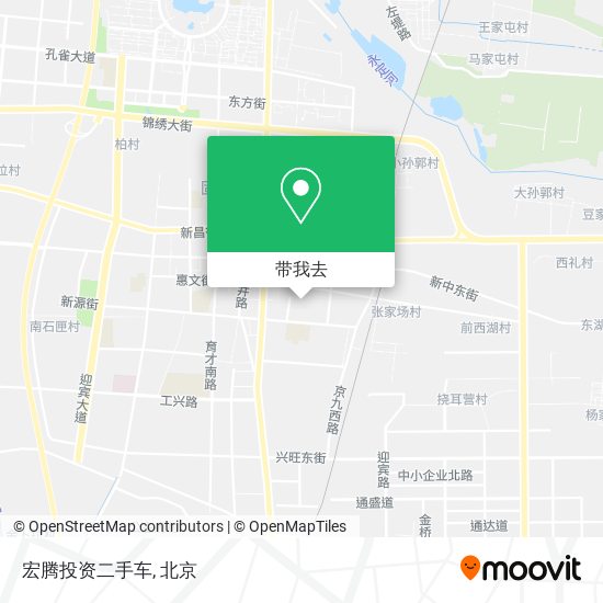 宏腾投资二手车地图