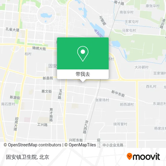 固安镇卫生院地图