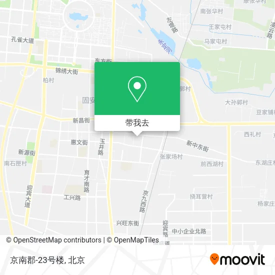 京南郡-23号楼地图