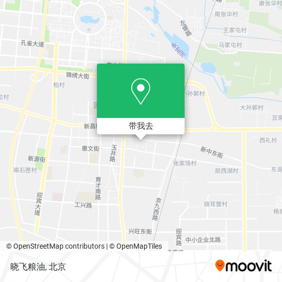 晓飞粮油地图