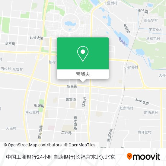 中国工商银行24小时自助银行(长福宫东北)地图