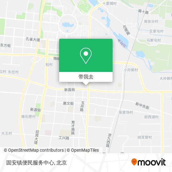 固安镇便民服务中心地图