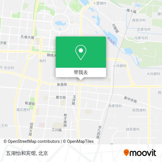 五湖怡和宾馆地图