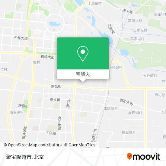 聚宝隆超市地图