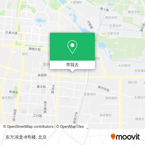 东方润龙-8号楼地图