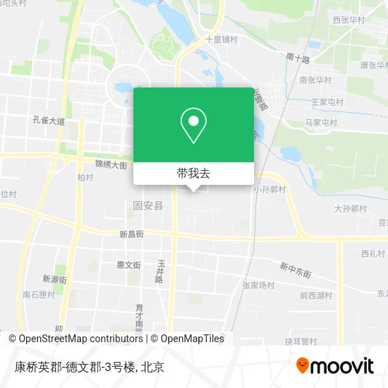 康桥英郡-德文郡-3号楼地图
