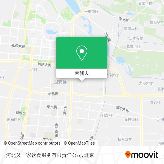 河北又一家饮食服务有限责任公司地图