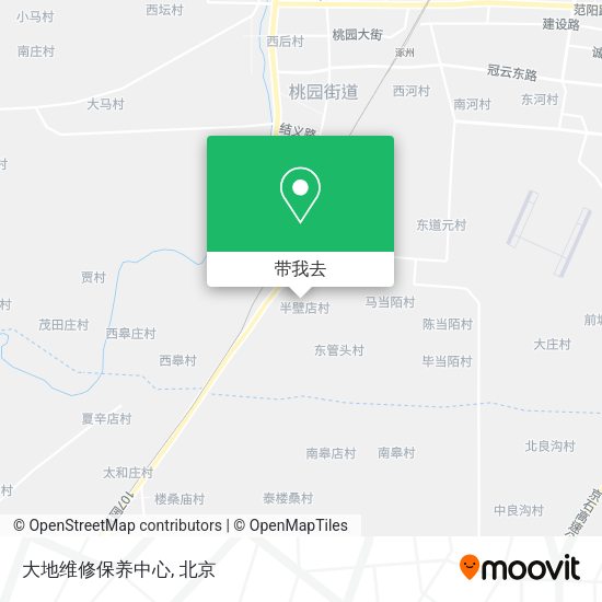 大地维修保养中心地图