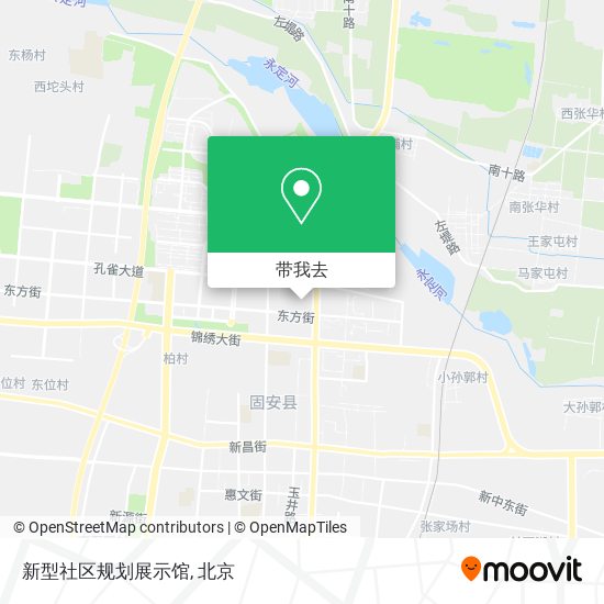 新型社区规划展示馆地图