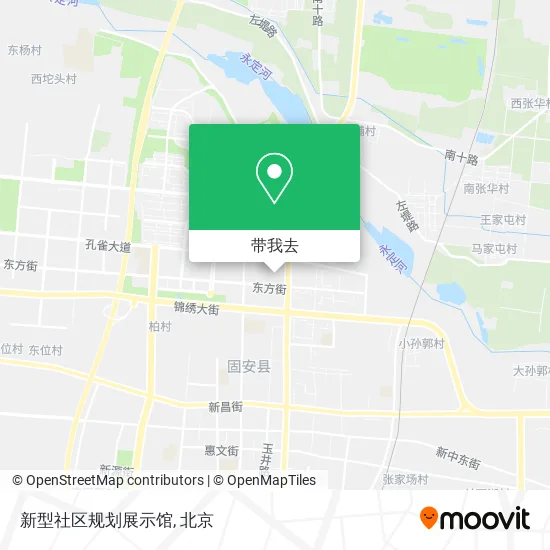 新型社区规划展示馆地图