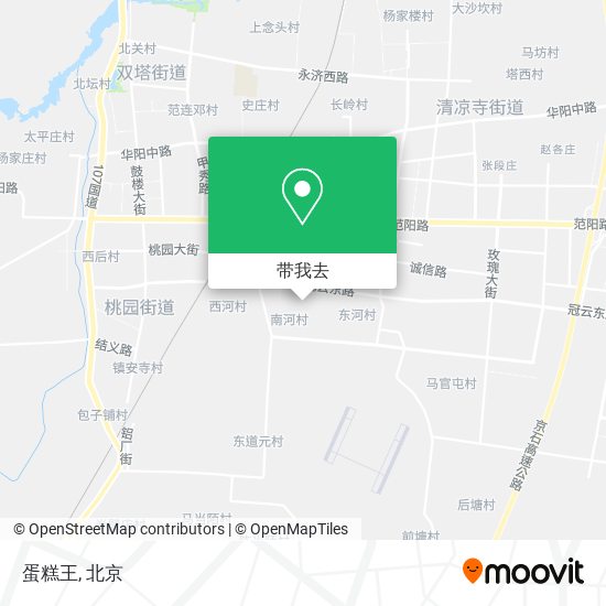 蛋糕王地图