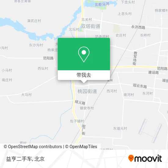 益亨二手车地图