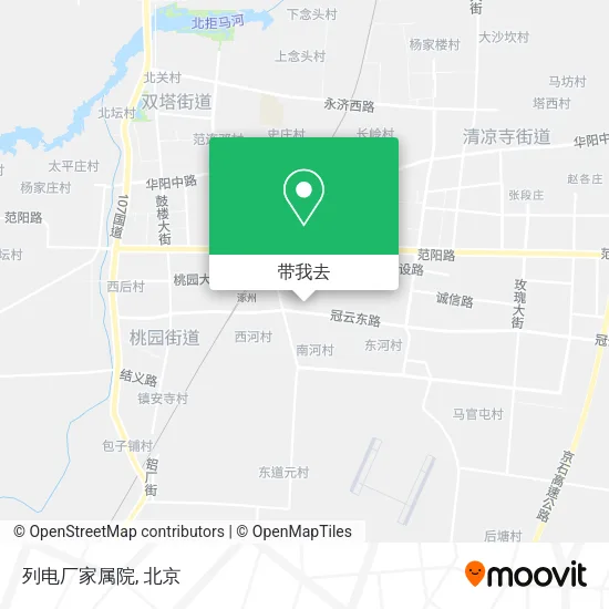 列电厂家属院地图
