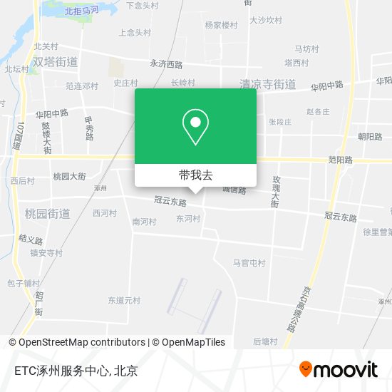 ETC涿州服务中心地图