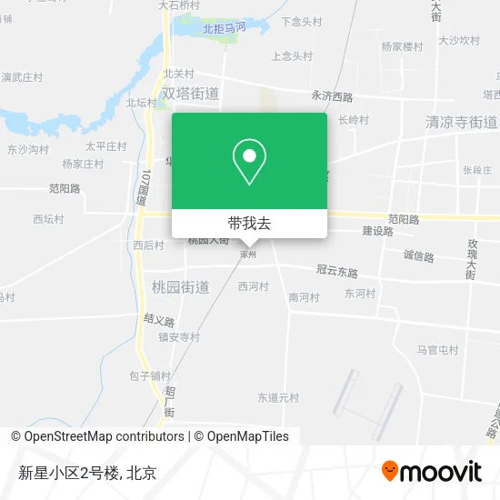 新星小区2号楼地图