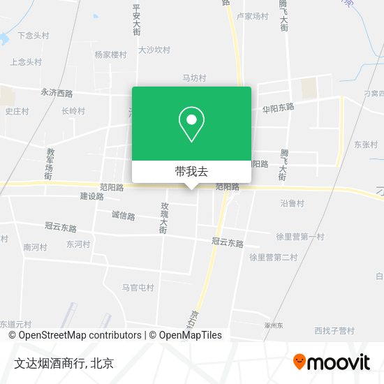 文达烟酒商行地图