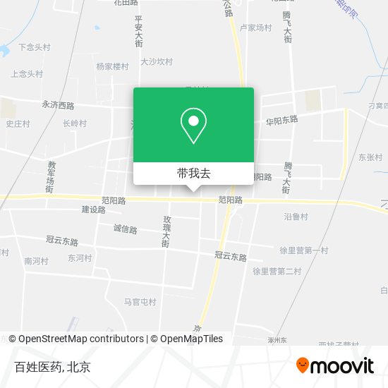 百姓医药地图