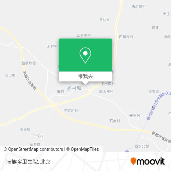 满族乡卫生院地图