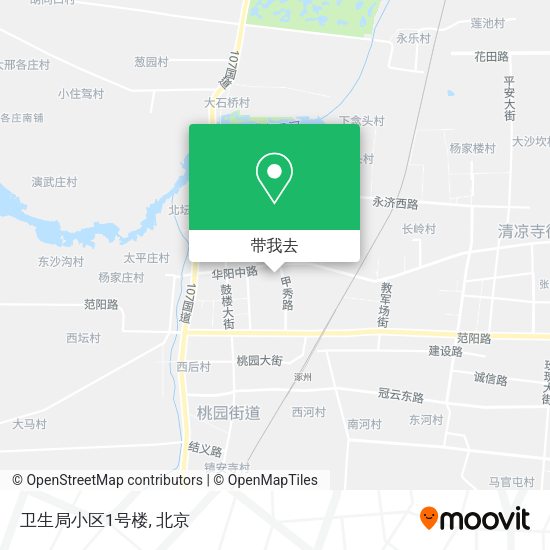 卫生局小区1号楼地图