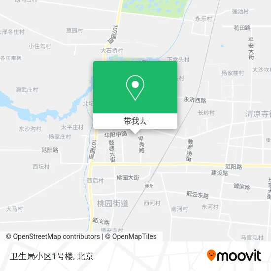 卫生局小区1号楼地图