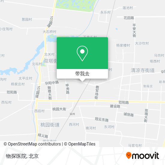 物探医院地图
