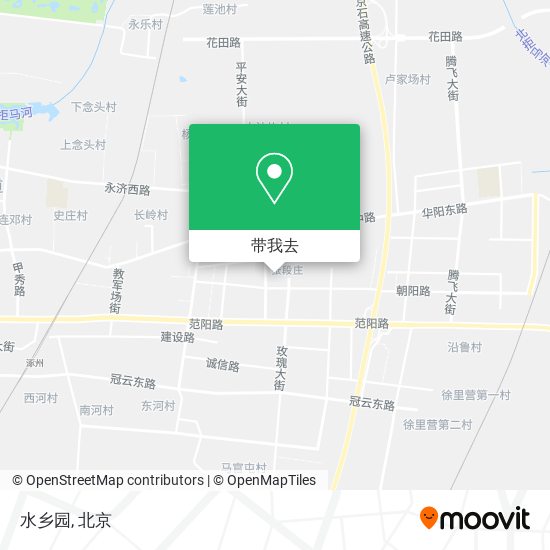 水乡园地图