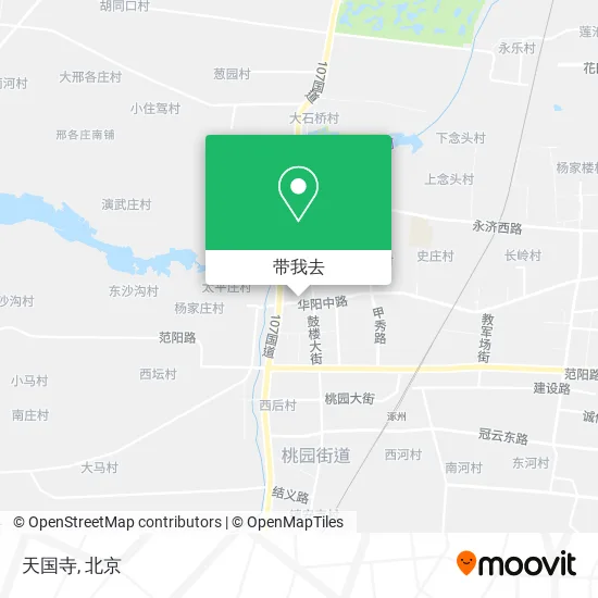 天国寺地图