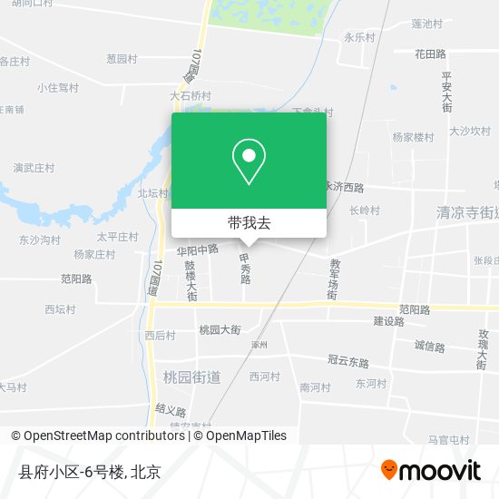 县府小区-6号楼地图