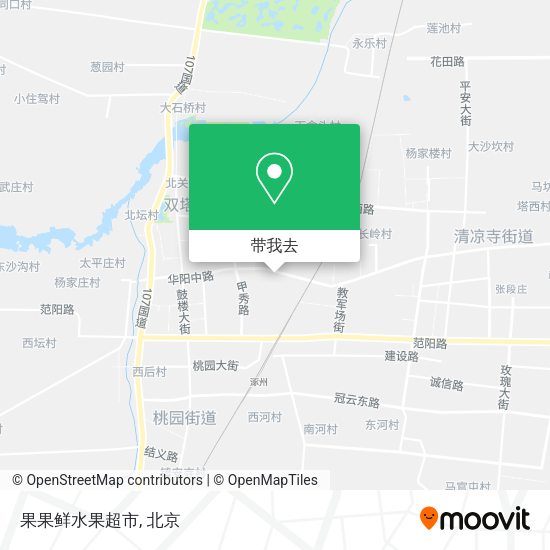 果果鲜水果超市地图
