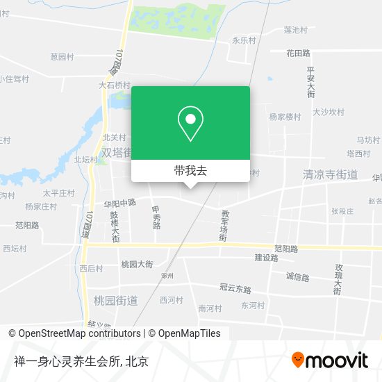 禅一身心灵养生会所地图