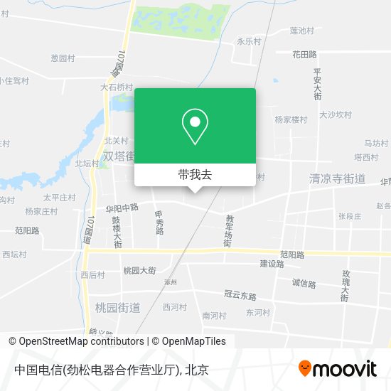 中国电信(劲松电器合作营业厅)地图