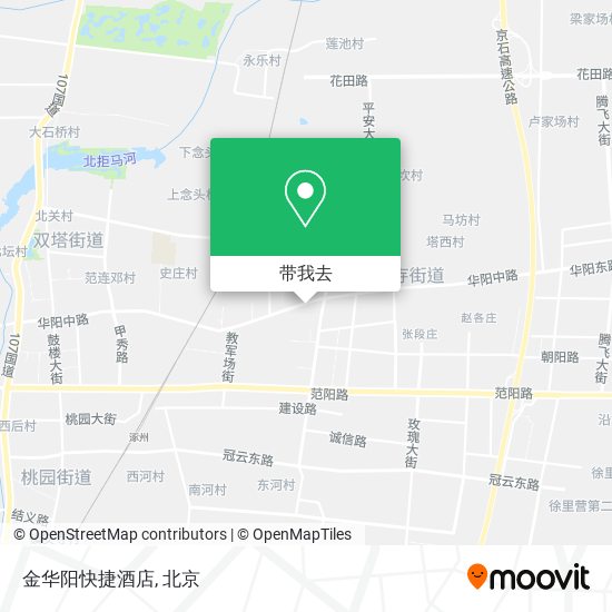 金华阳快捷酒店地图