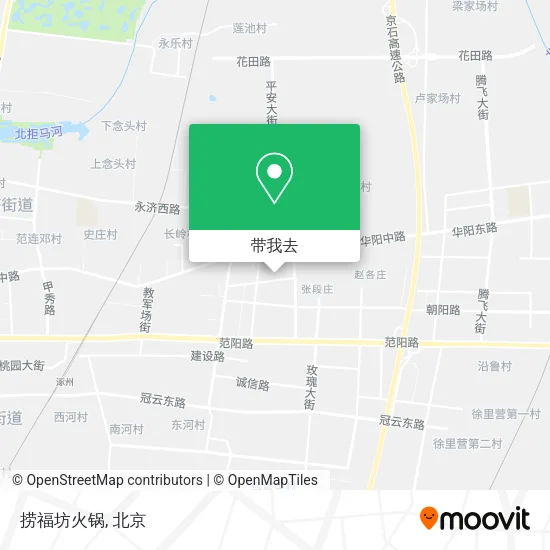 捞福坊火锅地图