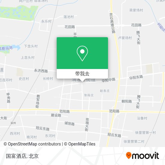 国富酒店地图