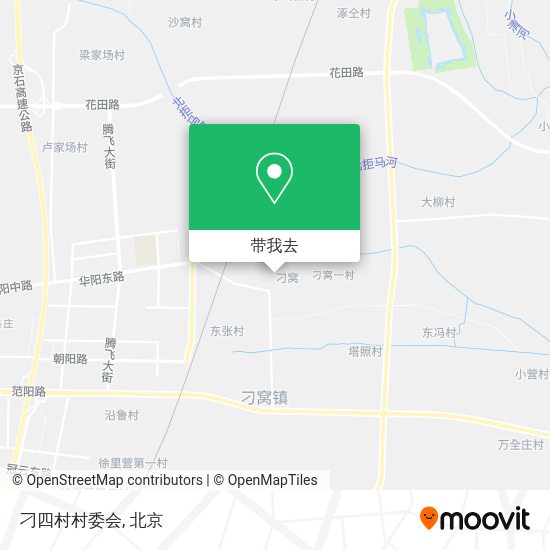 刁四村村委会地图