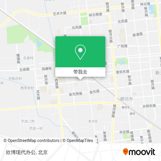 欣博现代办公地图