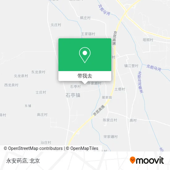 永安药店地图