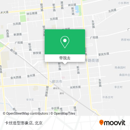 卡丝造型形象店地图