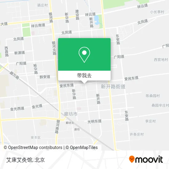 艾康艾灸馆地图