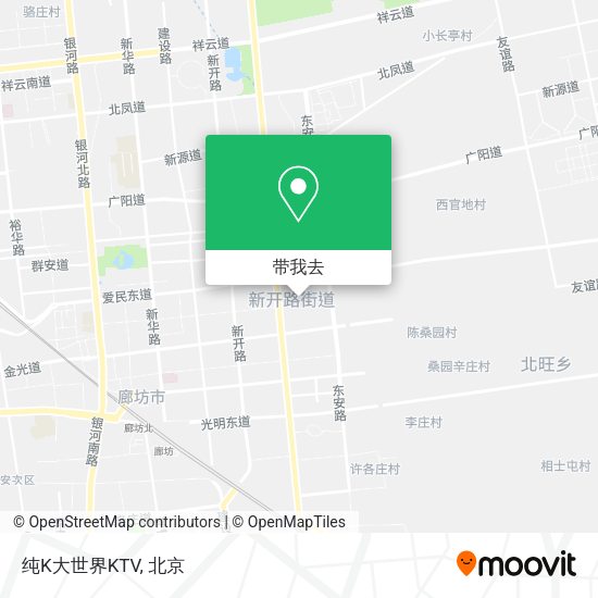 纯K大世界KTV地图