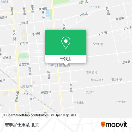 宏泰富仕康城地图