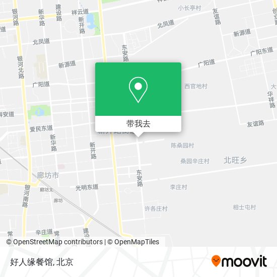 好人缘餐馆地图