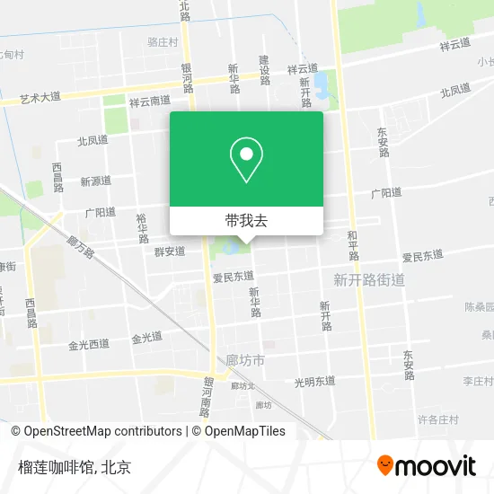 榴莲咖啡馆地图