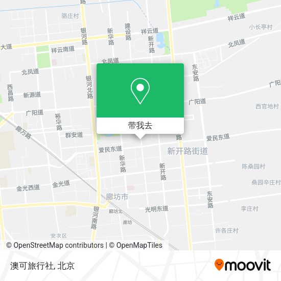 澳可旅行社地图
